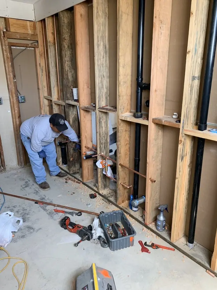 Commercial rough-in plumbing for Gas Line Repair in Carl Junction